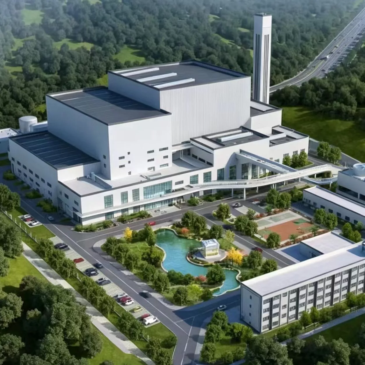 1000 tons husholdningsaffaldsforbrændingsanlæg